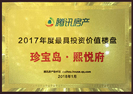 2017年度最具投资价值楼盘